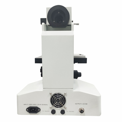 Microscopio metallurgico invertito sistema ottico di infinito del microscopio